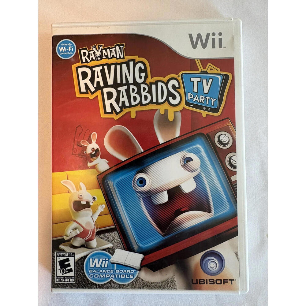 Rayman Raving Rabbids: TV Party (Nintendo Wii, 2008)